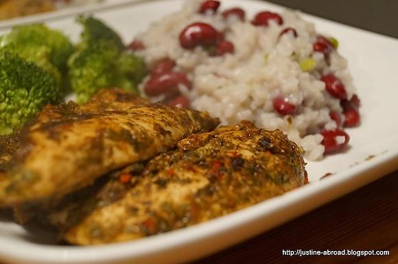 Kurczak a'la Jerk Chicken