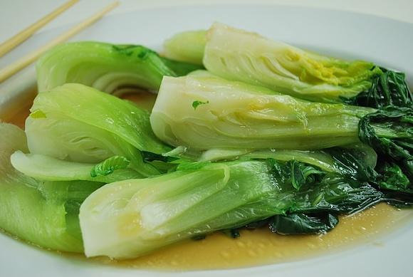 Bok choy w sosie ostrygowym