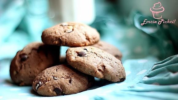 Pieguski – ciasteczka kakaowo-orzechowe