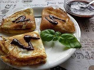 Naleśniki z nutellą śliwkową