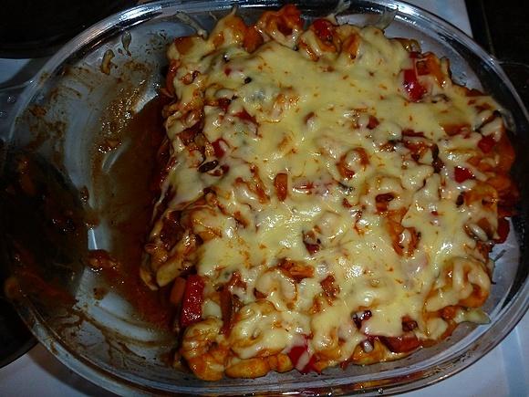 Zapiekanka z tortellini