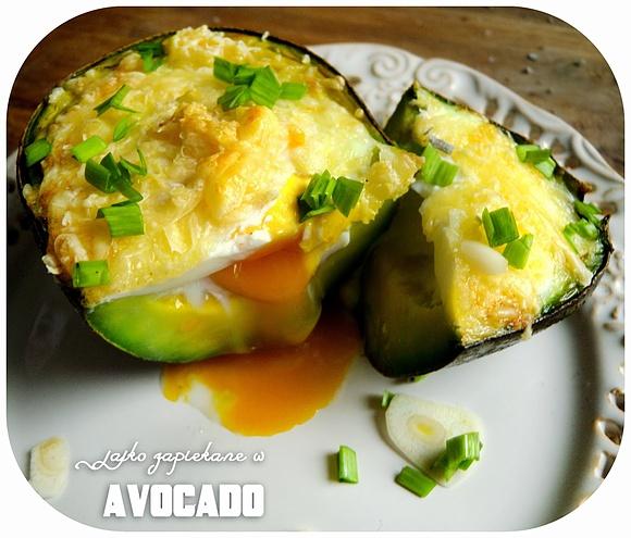 Jajko zapiekane w avocado