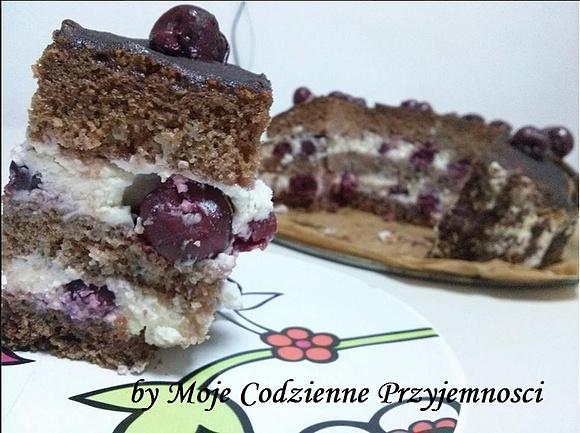 Ciasto a'la tort szwarcwaldzki