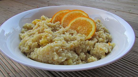 Bulgur z pomarańczą