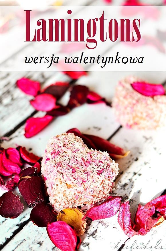 Walentynkowe lamingtons – słodki prezent dla drugiej połówki
