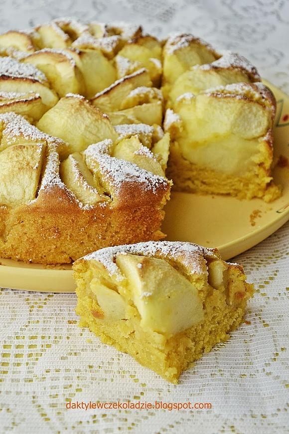 Dyniowe ciasto z jabłkami