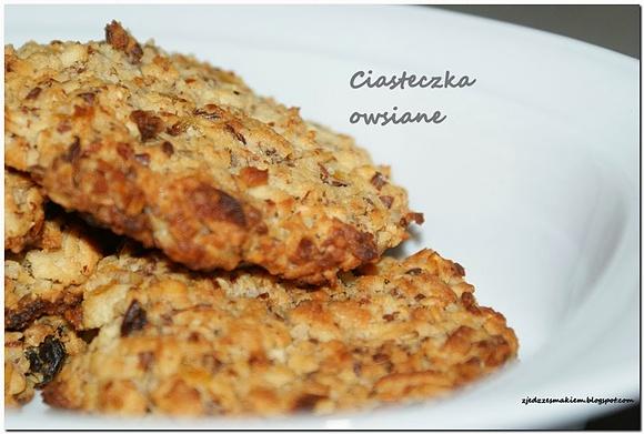 Ciasto owsiane z pastą tahini