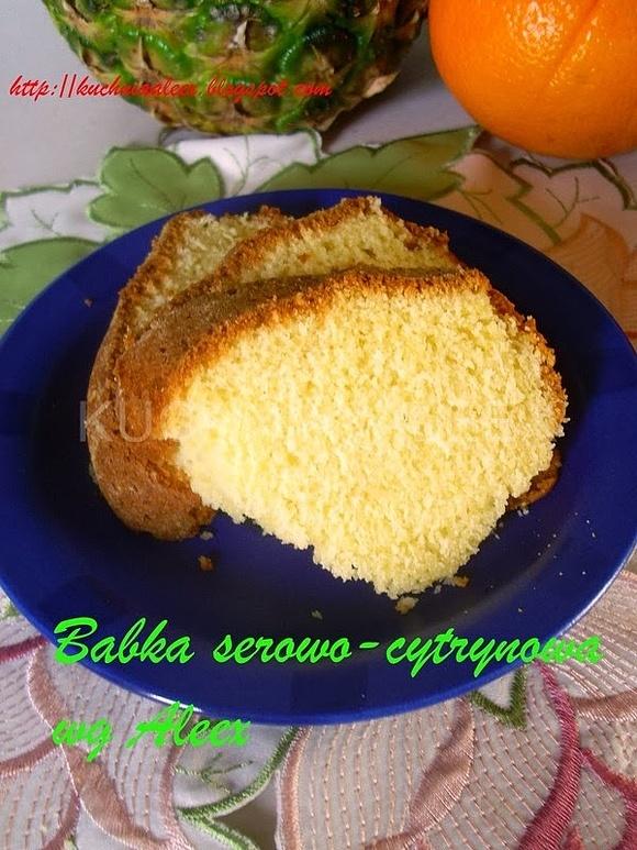 Babka serowo-cytrynowa z Aliex