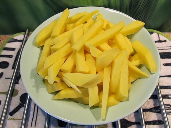 Domowe zdrowe frytki