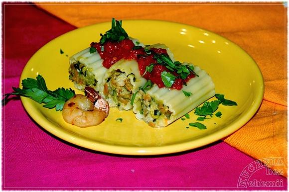 Krewetkowe cannelloni
