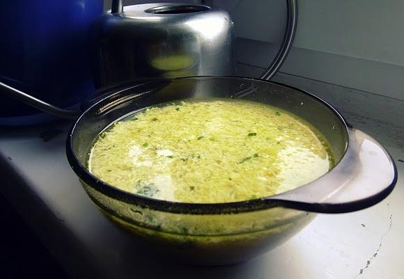 Stracciatella - szybka zupa z parmezanem