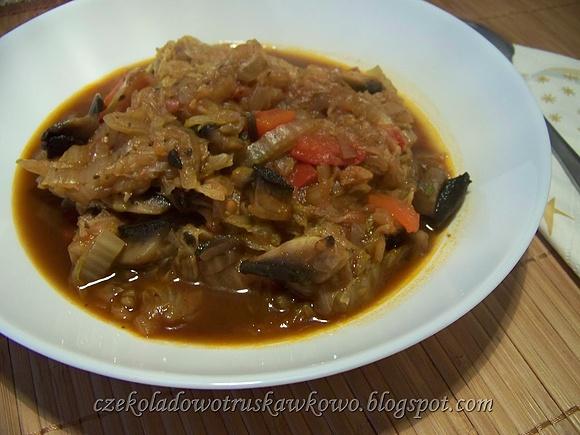 Wegetariański bigos