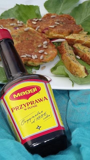 Rzodkiewkowe racuszki zakrapiane maggi