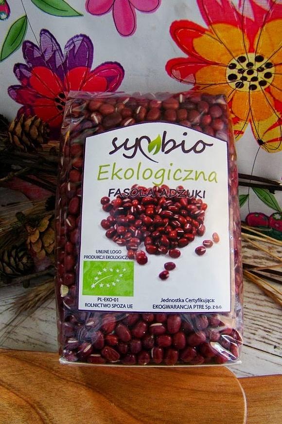 Roszponka z fasolką adzuki i szynką - zdrowa sałatka