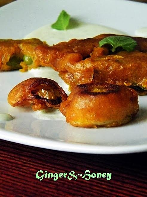 Pakora - indyjska przekąska warzywna do piwa i na przyjęcie