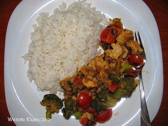 Aromatyczne curry z kurczaka