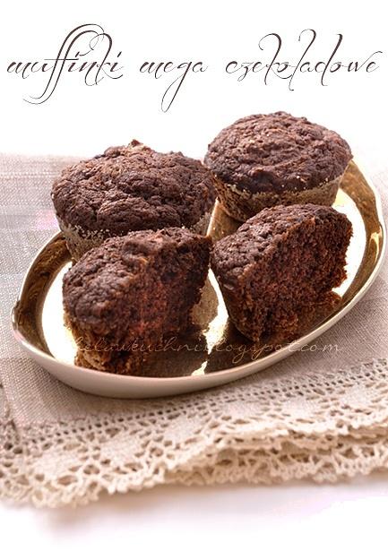Muffiny mega czekoladowe