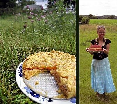 Szarlotka na winie
