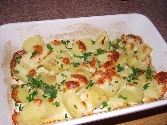 Ziemniaczki zapiekane pod mozzarellą