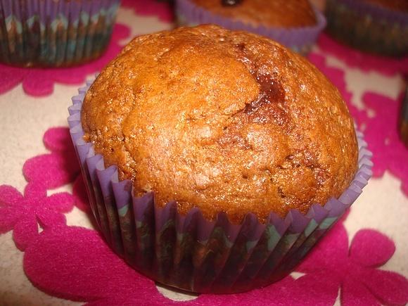 Muffinki z nutellą i czekoladą