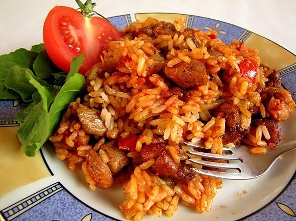 Risotto z indykiem