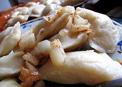 Pierogi z fasolą i ziemniakami