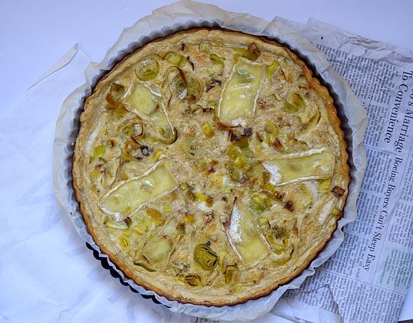 Flamish, czyli quiche z porami