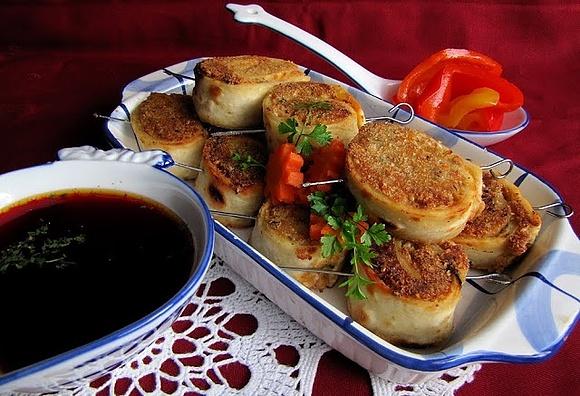Tortilla z kurczakiem i fasolą
