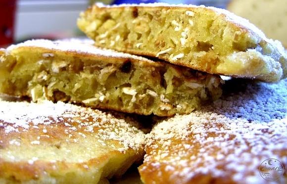 Placuszki kukurydziane z płatkami owsianymi