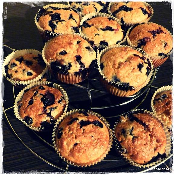 Muffinki z jagodami