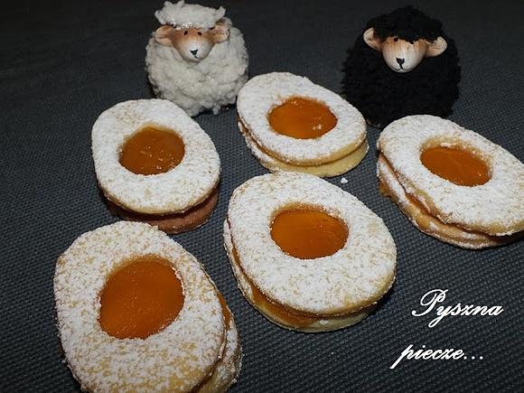 Ciasteczka jajeczka na Wielkanoc