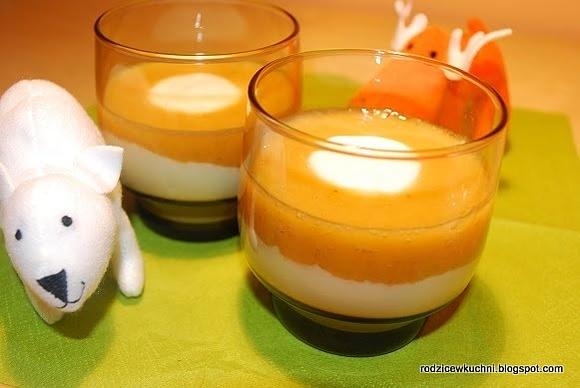 Jogurt mandarynkowo-bananowy na drugie śniadanie i deser