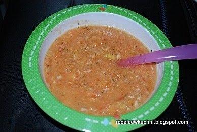 Ryba w pomidorach po 9. miesiącu.