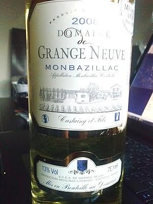 Grange Neuve 2008 Monbazillac