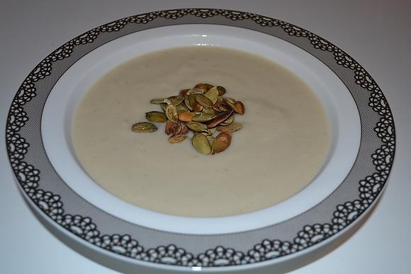 Krem z kalafiora z serem stilton