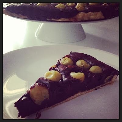 Tarta czekoladowa z agrestem