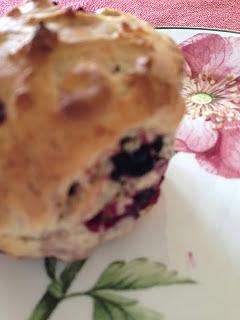 Muffinki z jeżynami i limonką
