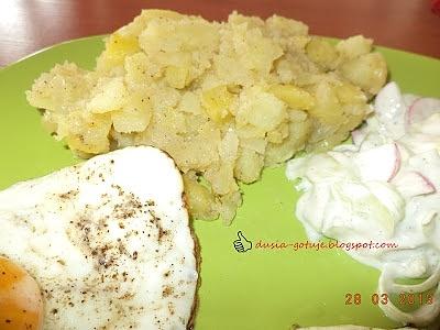 Kwaśne ziemniaczki mojej babci