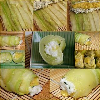 Sushi cukiniowo-dyniowe
