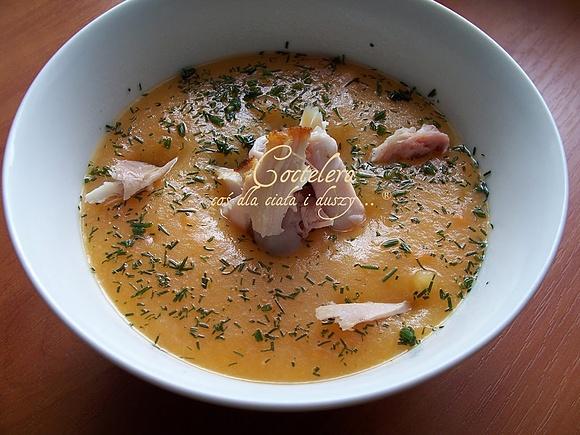 Dieta wątrobowa z warzywnym puree i pieczonym kurczakiem