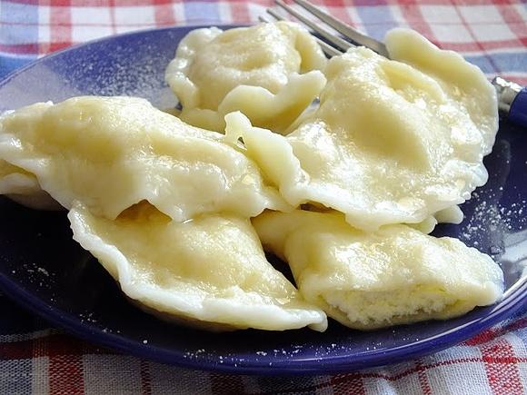Pierogi z serem na słodko