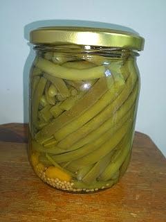 Fasolka szparagowa marynowana