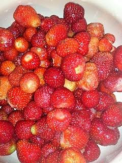 Frużelina truskawkowo- waniliowa