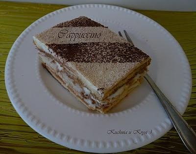 Lekkie ciasto cappuccino