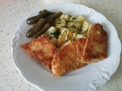 Chrupiąca ryba w panierce