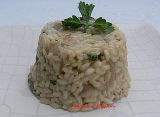 Risotto z pieczarkami i pietruszką