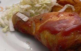 Kurczak w ketchupie - prosty przepis na danie obiadowe