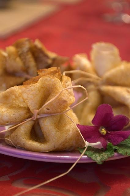 Pieczarkowe sakiewki