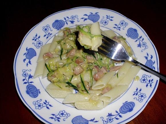 Penne z cukinią