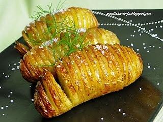 Ziemniaczki Hasselback - chrupiące i rumiane z dodatkami